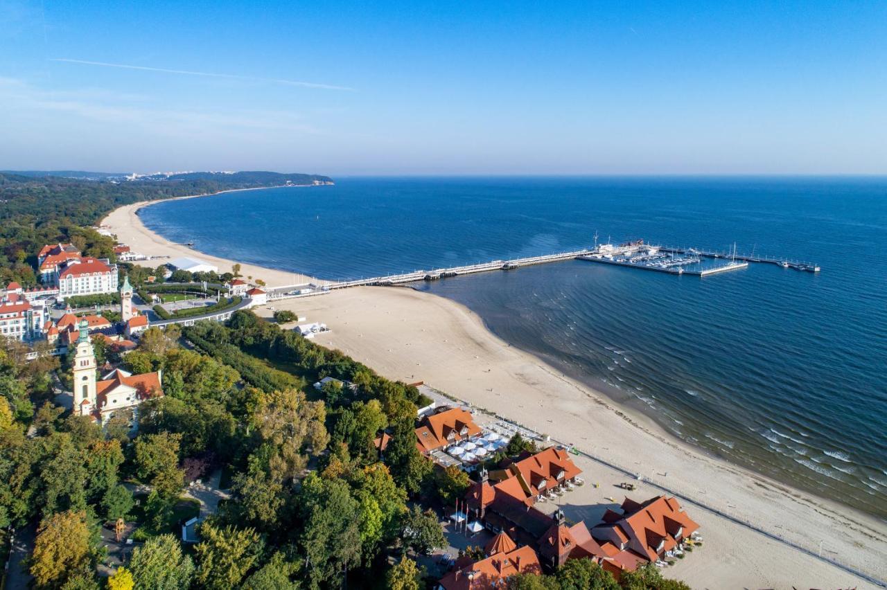 Apartament Ksiezycowy Z Ogrodem- Sopot Eksteriør billede