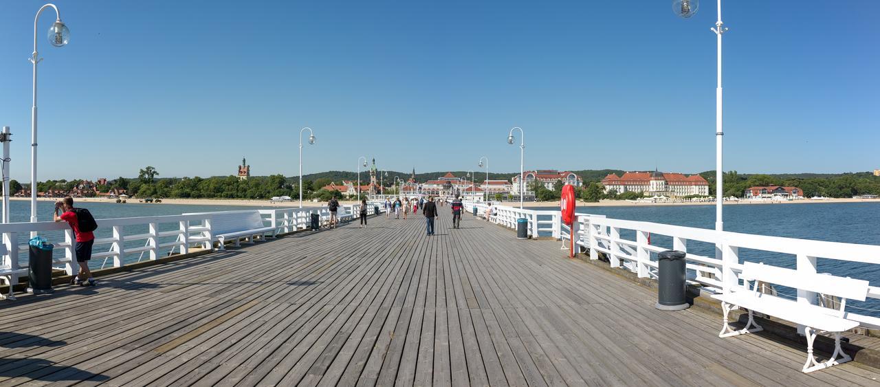 Apartament Ksiezycowy Z Ogrodem- Sopot Eksteriør billede